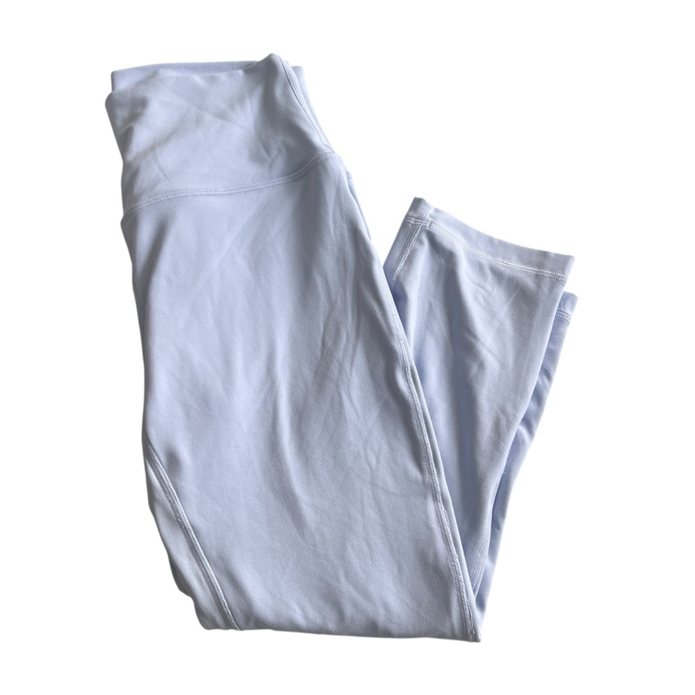 Lululemon Align High-Rise Crop 21 Inch Light Blue Athletic Gym Womens Size 8